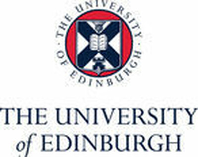 UOE logo and crest on white background, blue text